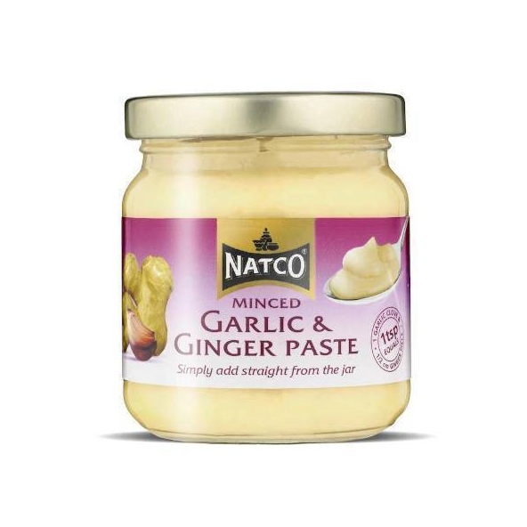 Natco Minced Garlic & Ginger Paste (190g)