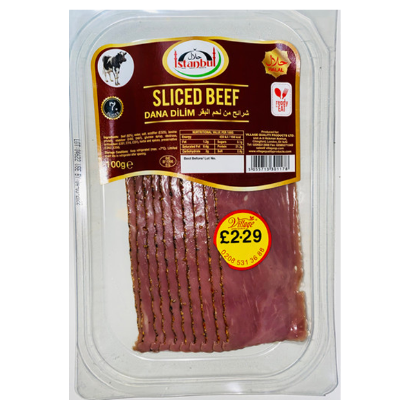 Istanbul Sliced Beef (100g)