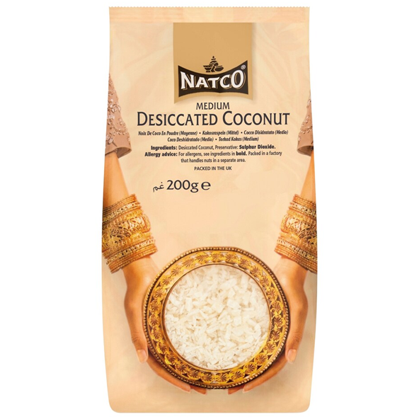NATCO DESICCATED COCONUT 200G