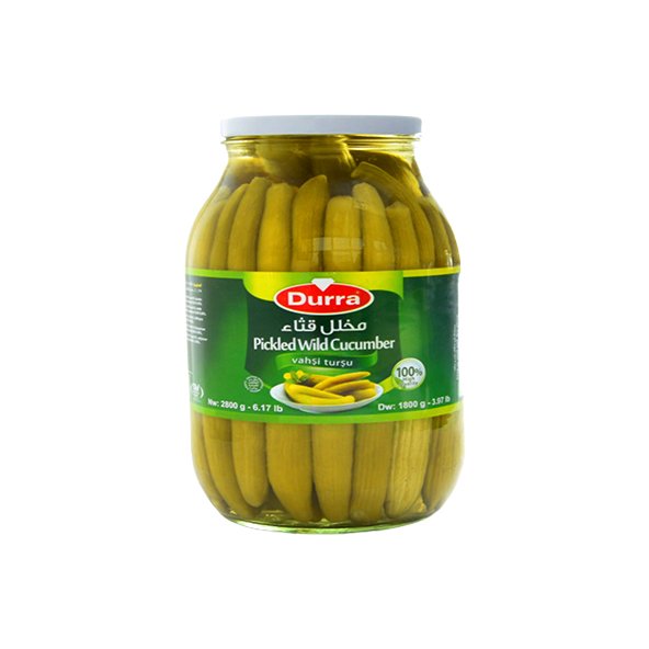 DURRA PICKLED WILD CUCUMBER  2800Kg