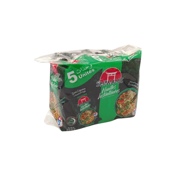 Shiwamie vegetable noodles 5 packs