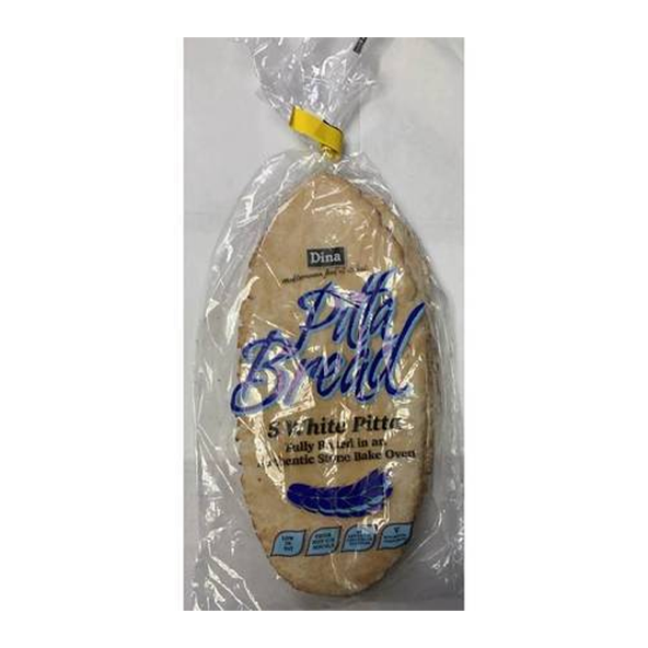 Dina White Pitta Bread (5 pieces)