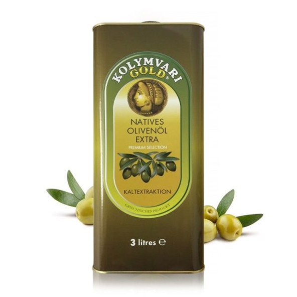 KOLYMVARI EXTRA VIRGIN OLIVE OIL 3L